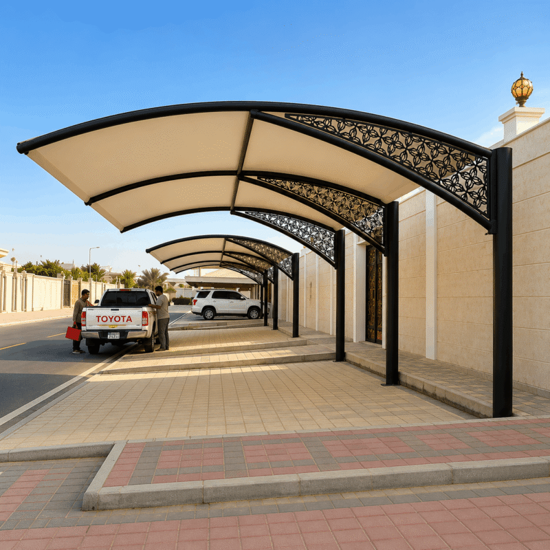 Al Tannaf Modern carport (10)